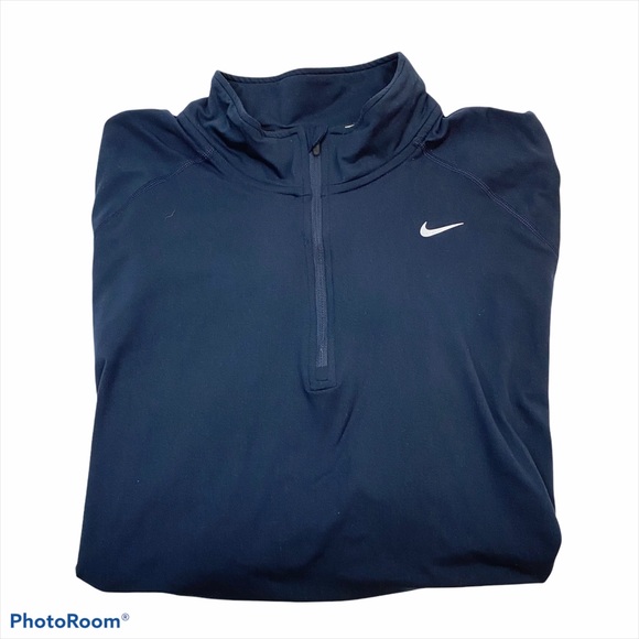 Nike Other - Men’s Nike Running Navy Blue Long Sleeve Top XXL